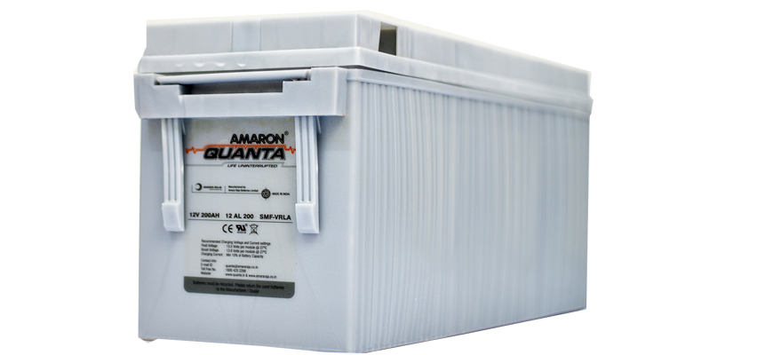200 AH Amaron Quanta FTA Batteries
